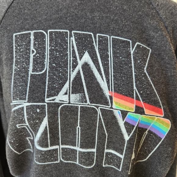 Pink Floyd X Lucky Brand Dark Gray Graphic Sweatshirt Long Sleeves Small - Picture 5 of 17